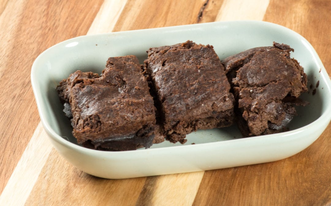Chocolade fudgecake (zonder meel of noten)