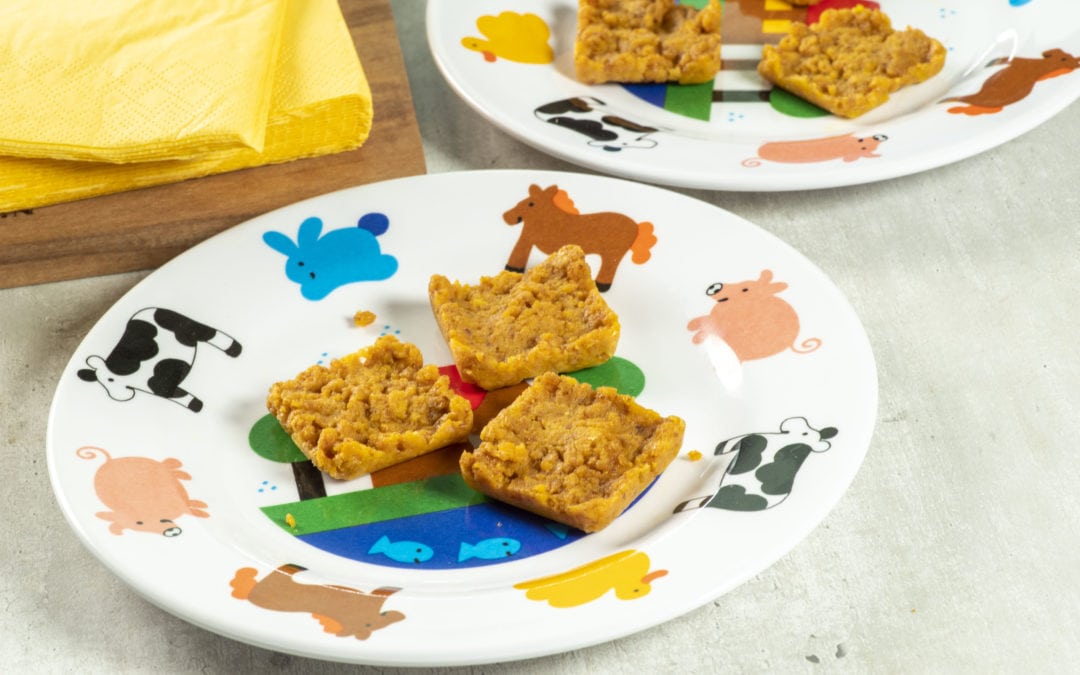 Koolhydraatarme/keto notenfruitreepjes of -koekjes