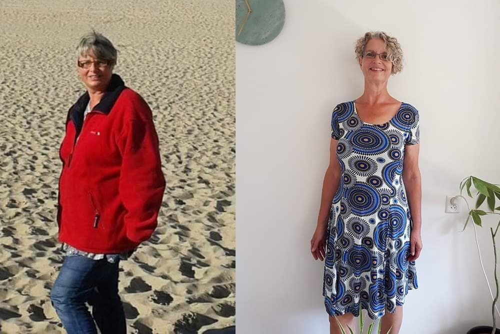 Vervette lever genezen en 27 kilo lichter