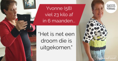 Yvonne (58) viel 23 kilo af