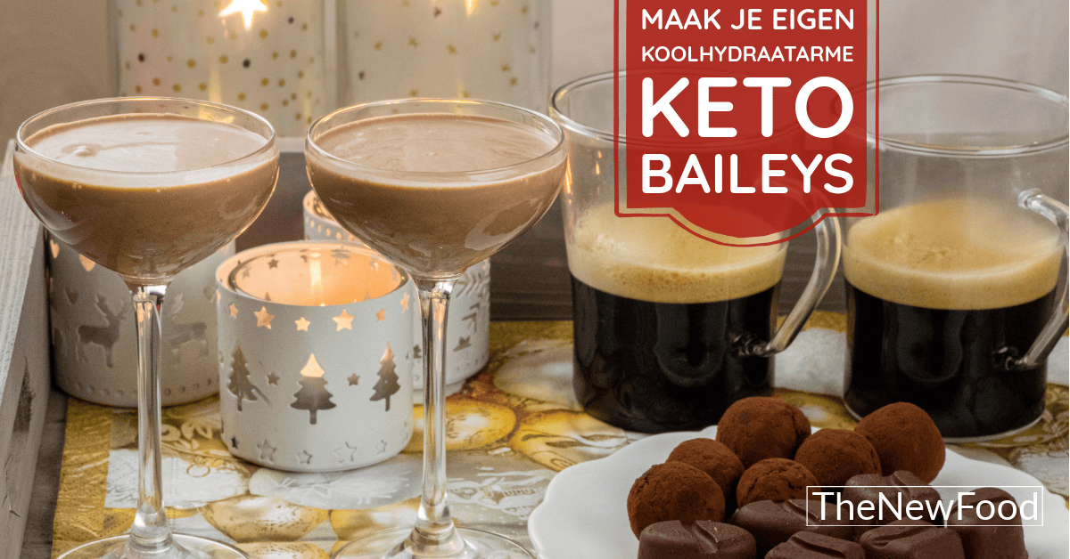 Feestrecept: fluweelzachte keto baileys