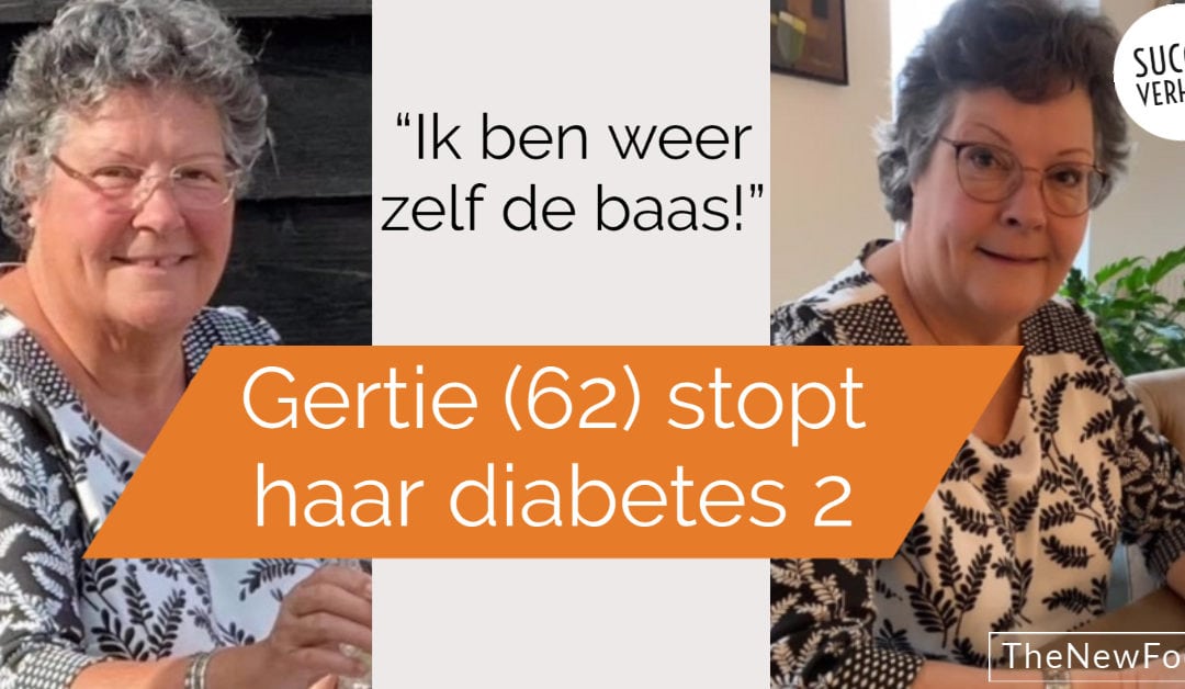 Gertie (62) stopt diabetes 2