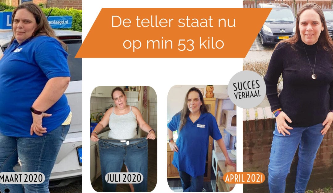 Deborah (45) valt 60 kilo af!