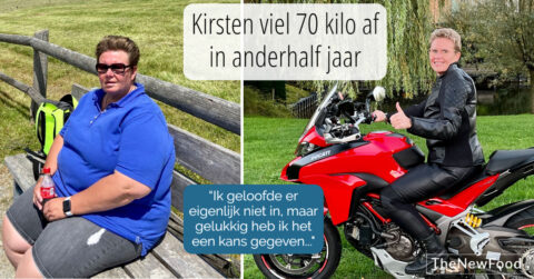 Kirsten (47 jaar) is 70 kilo kwijt