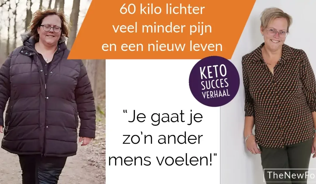 60 KILO LICHTER | MINDER PIJN | NIEUW LEVEN