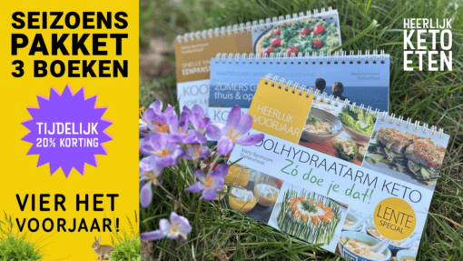 3 keto-boeken voor een heerlijk voorjaar! 