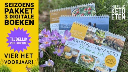 3 keto-digitale boeken voor een heerlijk voorjaar! (PDF)
