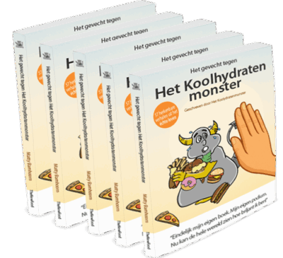 Het gevecht tegen het koolhydratenmonster <br>- 5 boeken bundel