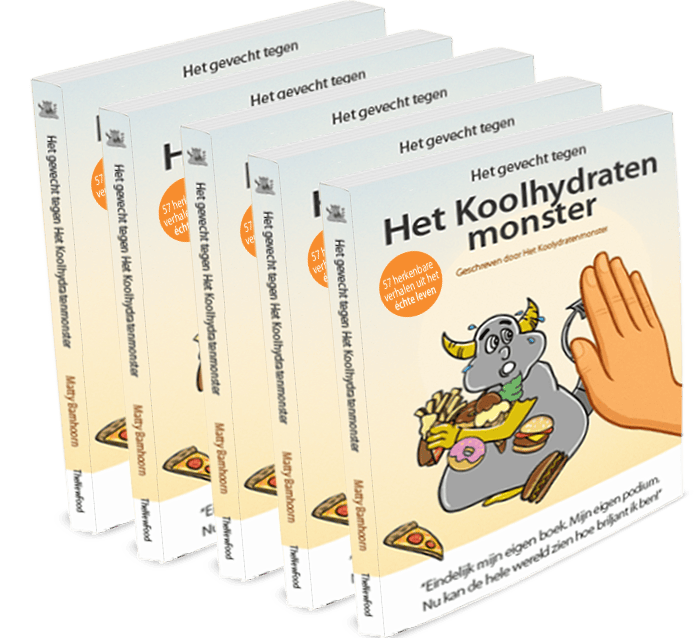 Het gevecht tegen het koolhydratenmonster <br>- 5 boeken bundel